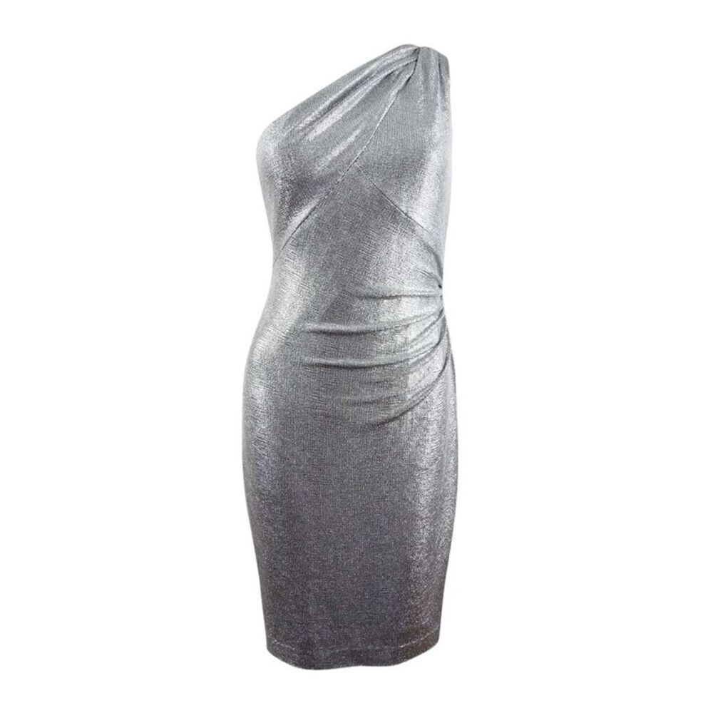 Lauren by Ralph Lauren Women's Yumilla Sleeveless Evening Dress - Dark Grey